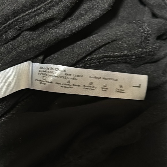 EBB a& FLOW BLACK LEGGING LARGE NEW - Picture 7 of 7